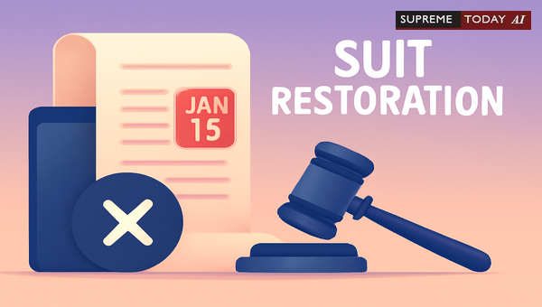 Restoring Suits Dismissed for Default: Challenging Date Misrepresentation in Court