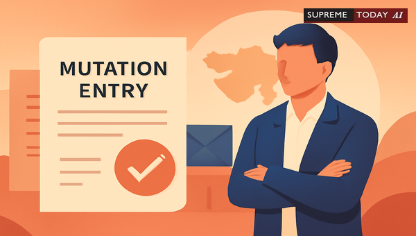 Challenging Deputy Secretary Mutation Orders in Gujarat Revenue Department Proceedings