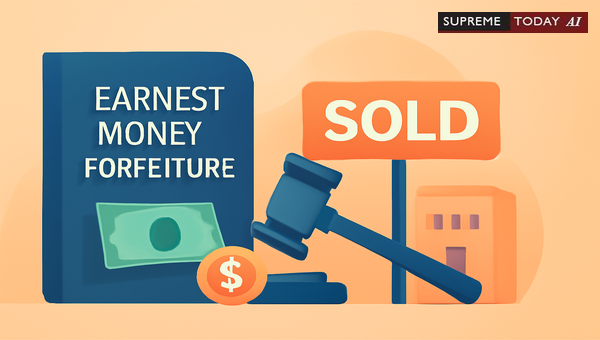 Challenging Earnest Money Forfeiture in Public Auctions: Strategies for Recovery