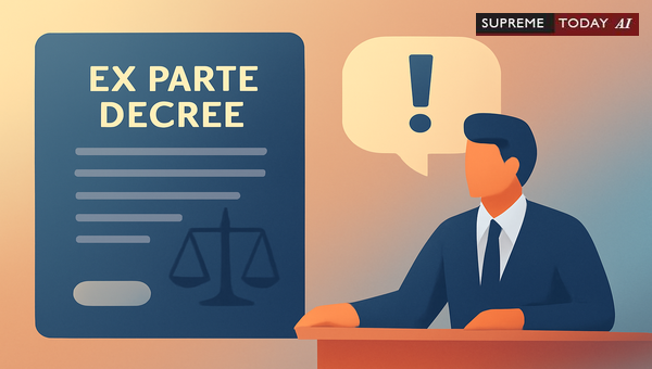 Challenging Ex Parte Decrees Under Section 96 CPC and Order IX Rule 13