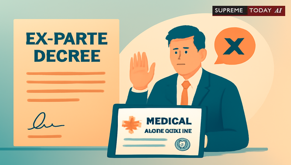 Challenging Ex-Parte Decrees Due to Counsel Illness: Legal Standards for Relief