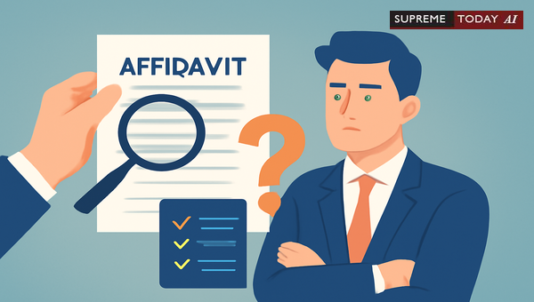 Challenging the Validity of False Affidavits in Judicial Proceedings Using Expert Evidence