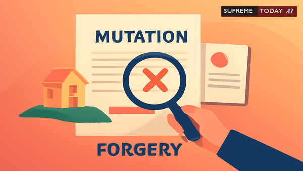 Challenging Forged Mutation Entries in Land Records: Judicial Precedents and Remedies