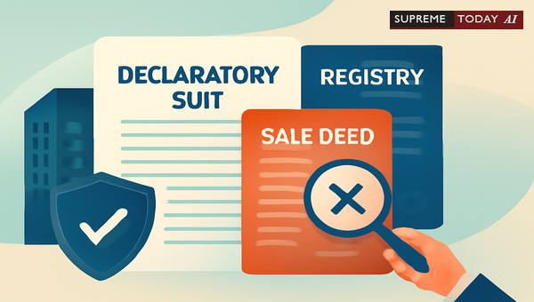 Challenging Forged or Invalid Property Registries Through Declaratory Suits in India