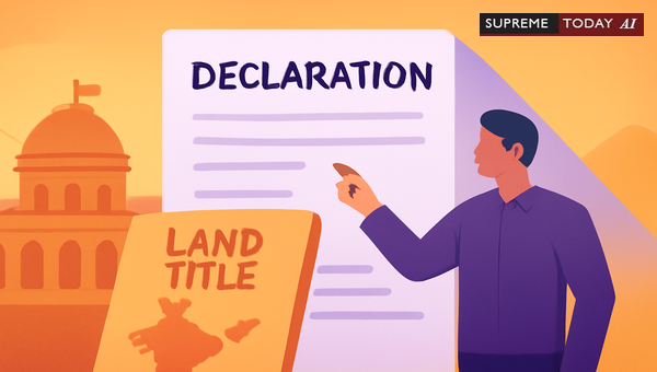 Challenging Government Land Ownership: Burden of Proof and 30-Year Limitation Rules