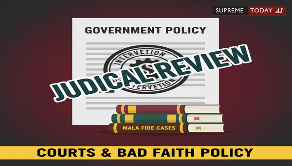 Can't Challenge Govt Policy Without Proving Mala Fide?