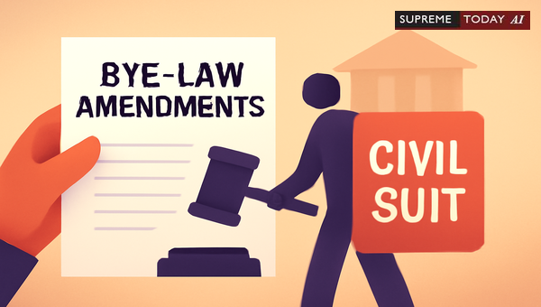 Challenging Illegal Bye-Law Amendments: When Civil Suits Are Maintainable for Societies