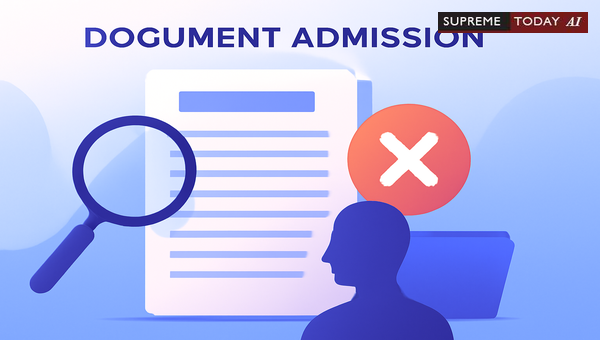Challenging Incorrect Document Admissions and Overcoming Procedural Technicalities in Court