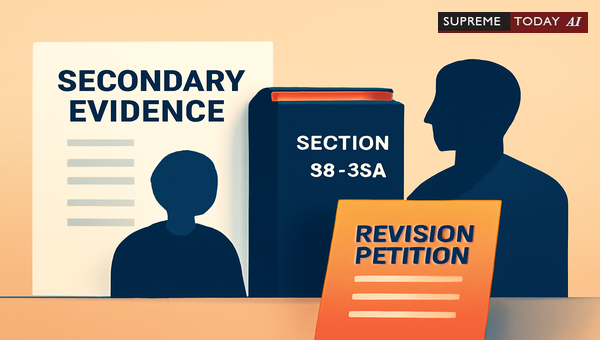 Challenging Interlocutory Dismissals of Secondary Evidence Under BSA Section 58
