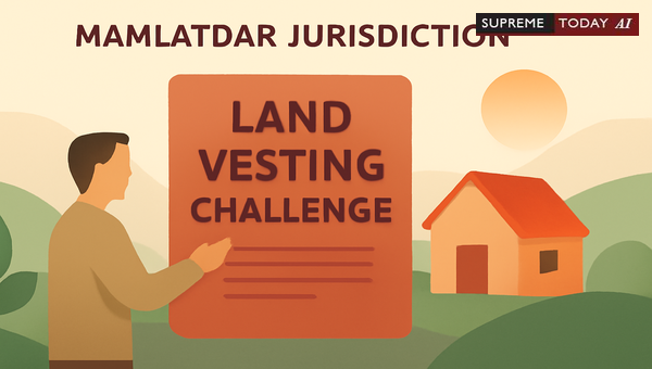 Challenging Mamlatdar Land Vesting Orders: Defenses Against Jurisdictional Overreach