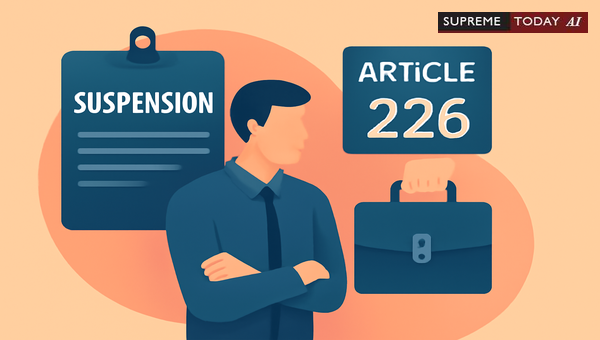 Challenging Panchayat Contractual Employee Suspension Orders in High Court via Article 226