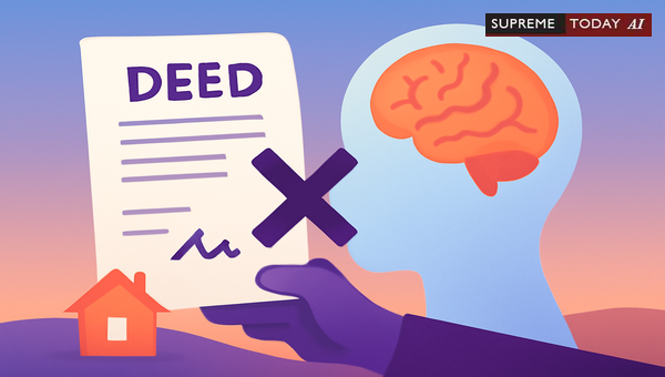 Challenging Property Deeds for Mental Incapacity: Burden of Proof and Legal Standards