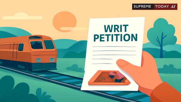 Challenging Railway Encroachment: Writ Petitions and Land Acquisition Disputes