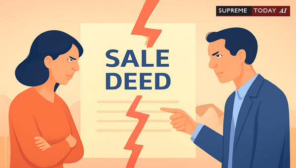 Challenging Property Sale Deeds for Fraud: Evidence Requirements and Judicial Presumptions