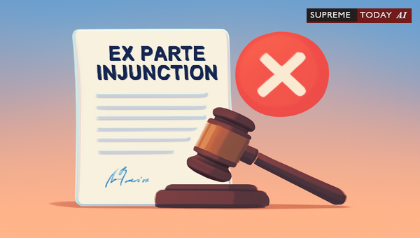 Challenging Rejection of Ex Parte Interim Injunctions: Appellate Recourse and Procedural Compliance