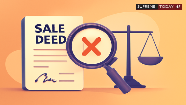 Challenging Sale Deeds Under Section 31 of the Specific Relief Act: Defenses and Evidence