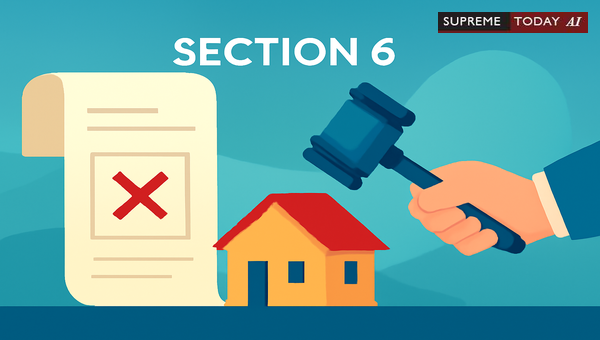 Challenging Decrees Under Section 6 of the Specific Relief Act 1963: Remedies and Exclusions