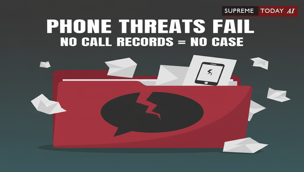 Why Courts Dismiss Vague Allegations of Threatening Phone Calls Without Concrete Evidence