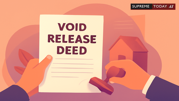Grounds for Challenging a Void or Voidable Release Deed in Indian Property Disputes