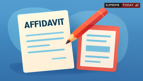 Can Election Nomination Affidavits Be Amended After Submission Under RP Act Requirements?