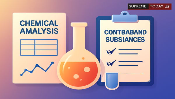Chemical Analysis Reports as Conclusive Evidence in Prohibition Law: Legal Standards