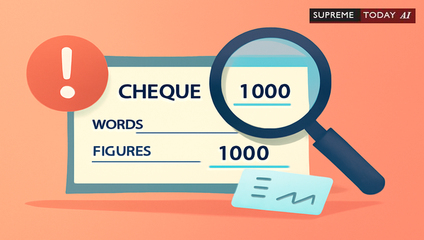 Cheque Discrepancy Legal Risks: When Written Amounts Overrule Numerical Figures in Court