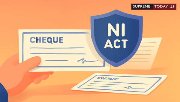 Is a Cheque a Legal Document? Judicial Implications Under the Negotiable Instruments Act