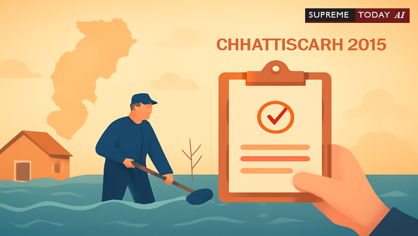Chhattisgarh Administrative Approvals for Flood Restoration and Compliance Mandates