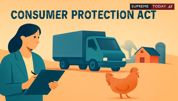Chicken Farm Truck Purchase Status Under Consumer Protection Act