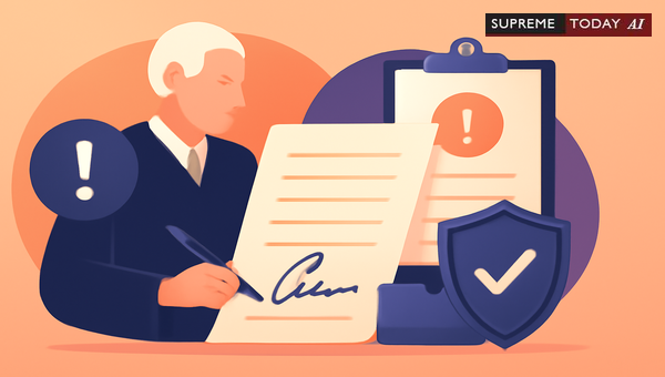 Does Judicial Signature on a Complaint Imply Mandatory Action or Administrative Closure?