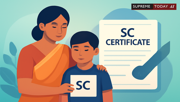 SC Reservation Eligibility for Children of Inter-Caste Marriages via Mother's Status