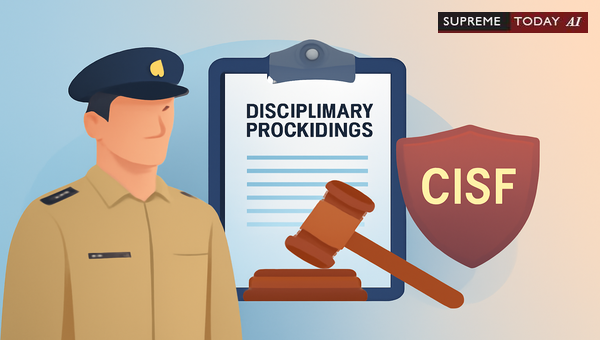 Legal Procedure for Imposing Minor Penalties in Central Industrial Security Force Proceedings