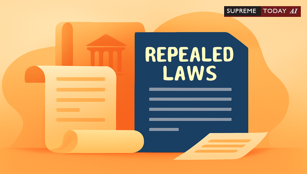 Citing Repealed Statutes: Judicial Doctrines and Precedents on Statutory Interpretation in India