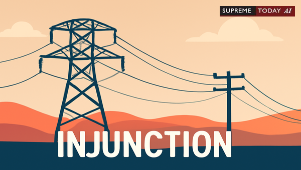 Judicial Intervention by Civil Courts in High Tension Power Line Installation Disputes