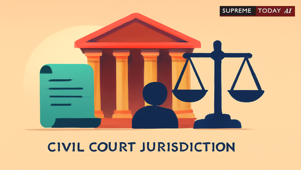 Civil Court Jurisdiction Over Muavja Rasi Compensation and Statutory Ouster Clause Limits