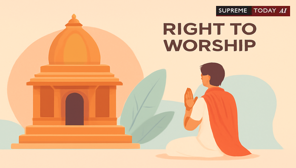 Civil Courts Jurisdiction Over Right to Worship Disputes Under Section 9 CPC