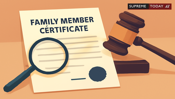 Can Civil Courts Order Tahsildars to Re-Enquire into Family Member Certificates?