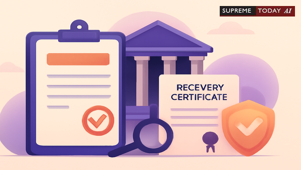 Does a Civil Court Stay Invalidate a Section 101 Cooperative Recovery Certificate?