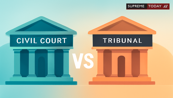 Civil Court versus Tribunal Jurisdiction: Statutory Barriers and Judicial Powers Defined