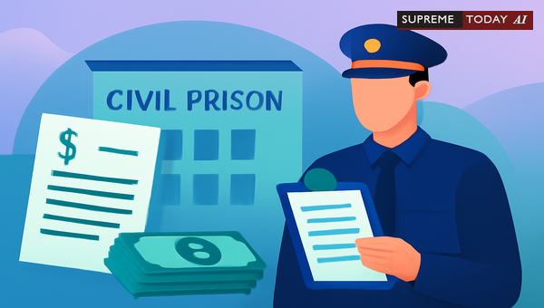 Civil Imprisonment for Government Officers Under Order 21 Rule 41 CPC Execution Proceedings