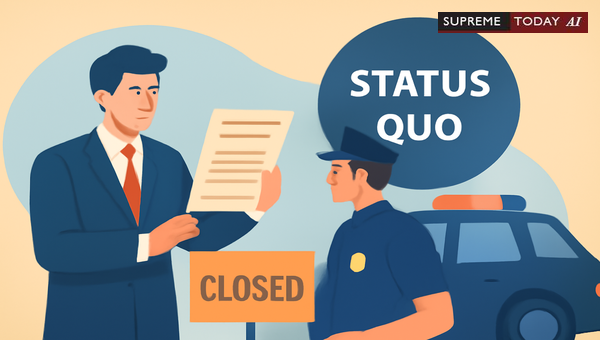 When Can a Civil Judge Direct Police Intervention for Status Quo Order Violations?