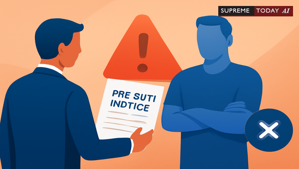 Does Civil Liability Arise From Not Replying to a Pre-Suit Notice in Indian Courts