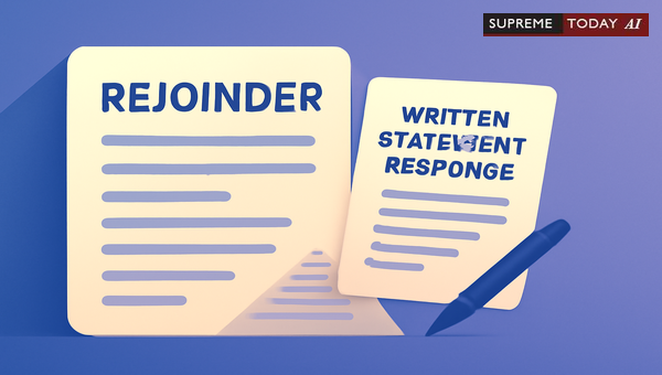 Judicial Discretion and Procedural Rules for Filing a Rejoinder to Plaint in Civil Lawsuits