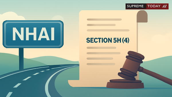 Civil Suit Against NHAI: Is It Maintainable?