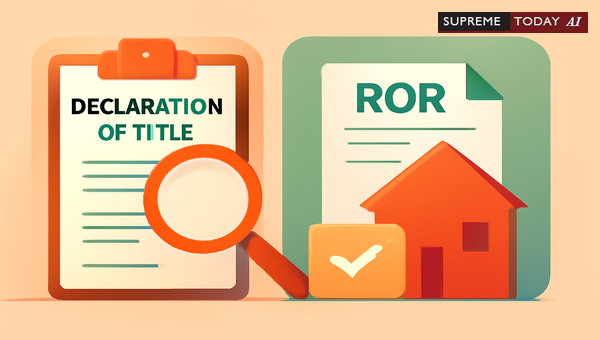 Maintainability of Civil Suits for Title Declaration Under West Bengal Land Reforms Act