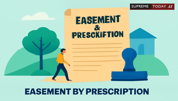 Claiming Prescriptive Easement over Government Land in Kerala: Legal Requirements and Valuation