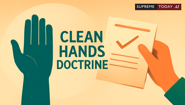 Clean Hands Doctrine in India: Landmark Judgments and Equitable Relief Principles