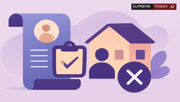 Can a Co-Respondent Argue an Application Filed by Another in Indian Eviction Litigation?