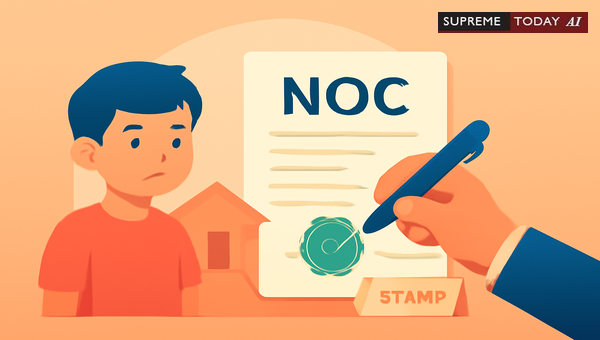 Is a Co-Sharer No Objection Affidavit on Stamp Paper Required for Minor Property Sale?