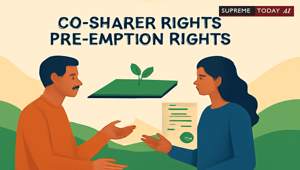 Co-Sharer Pre-Emption Rights: Are Claims Limited to Specific Land Shares in Joint Property?